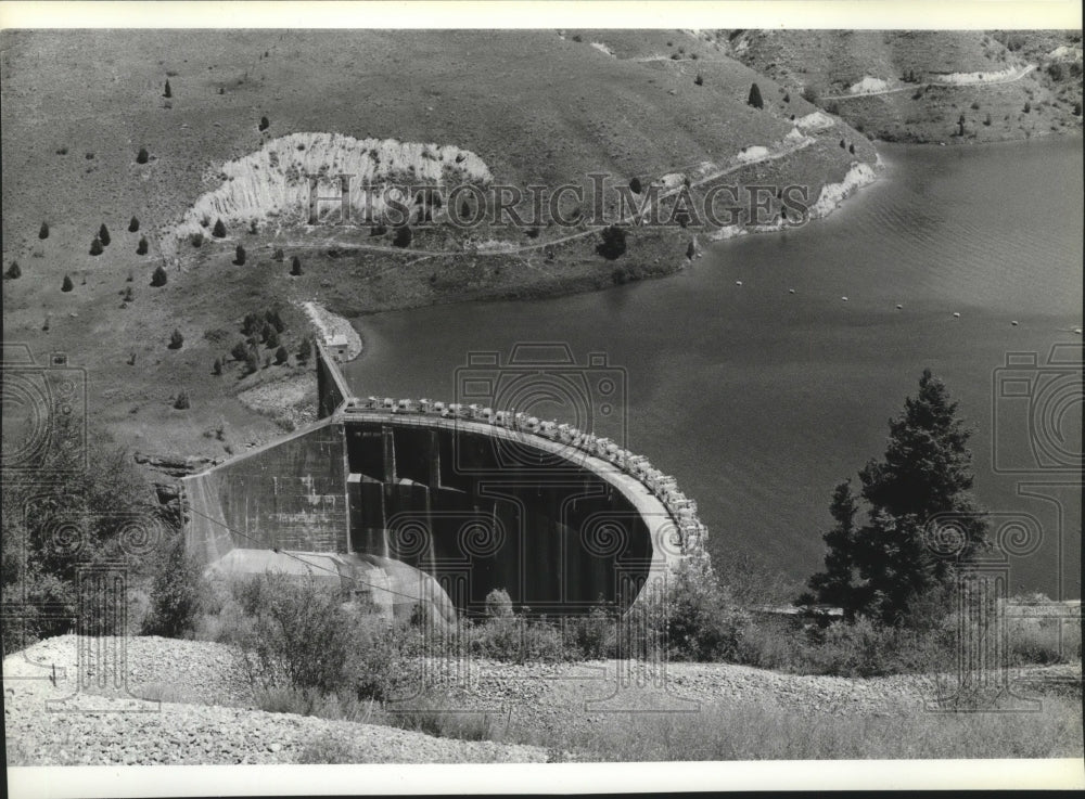 1984 Press Photo Kerr Dam Montana - spa60096 - Historic Images