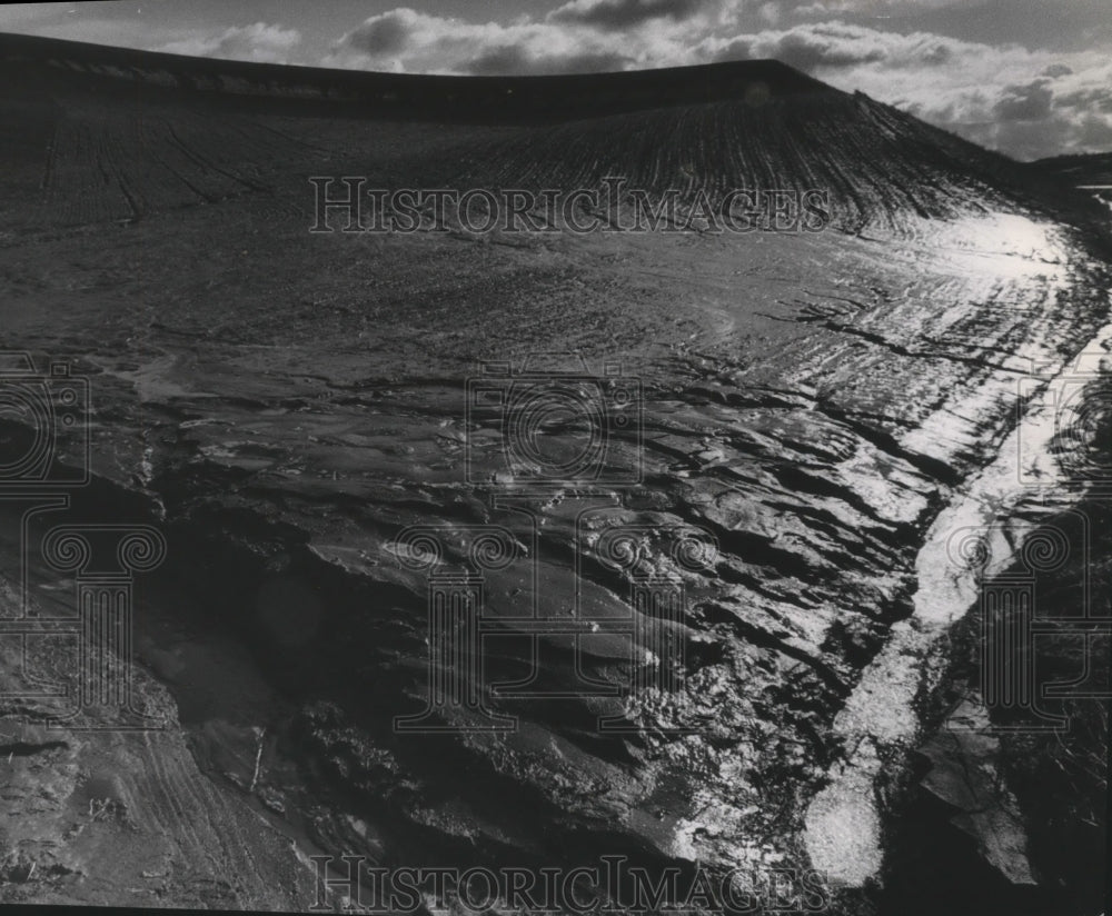 1971 Press Photo Soil erosion between Rosalia and Colfax - spa62493 - Historic Images