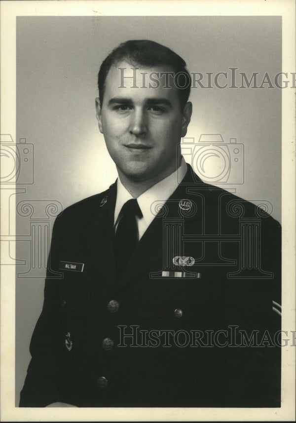 1989 Michael J Waltman, Fairchild Air Force Base personnel Historic Images