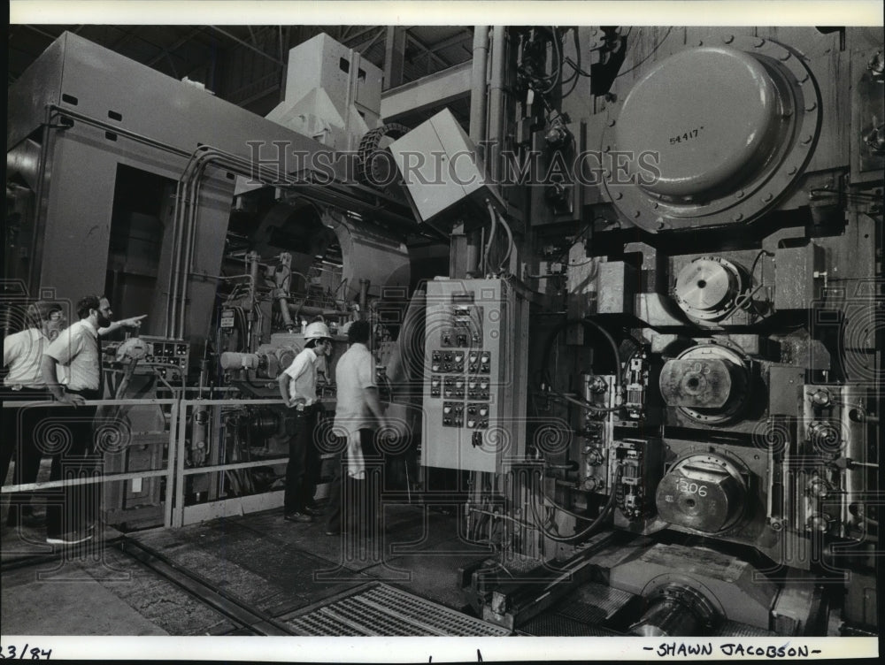 1984 Press Photo Kaiser Trentwood Aluminum Plant - Historic Images