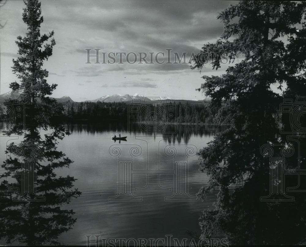 1971 Press Photo Nimpo Lake, British Columbia - spa68500 - Historic Images