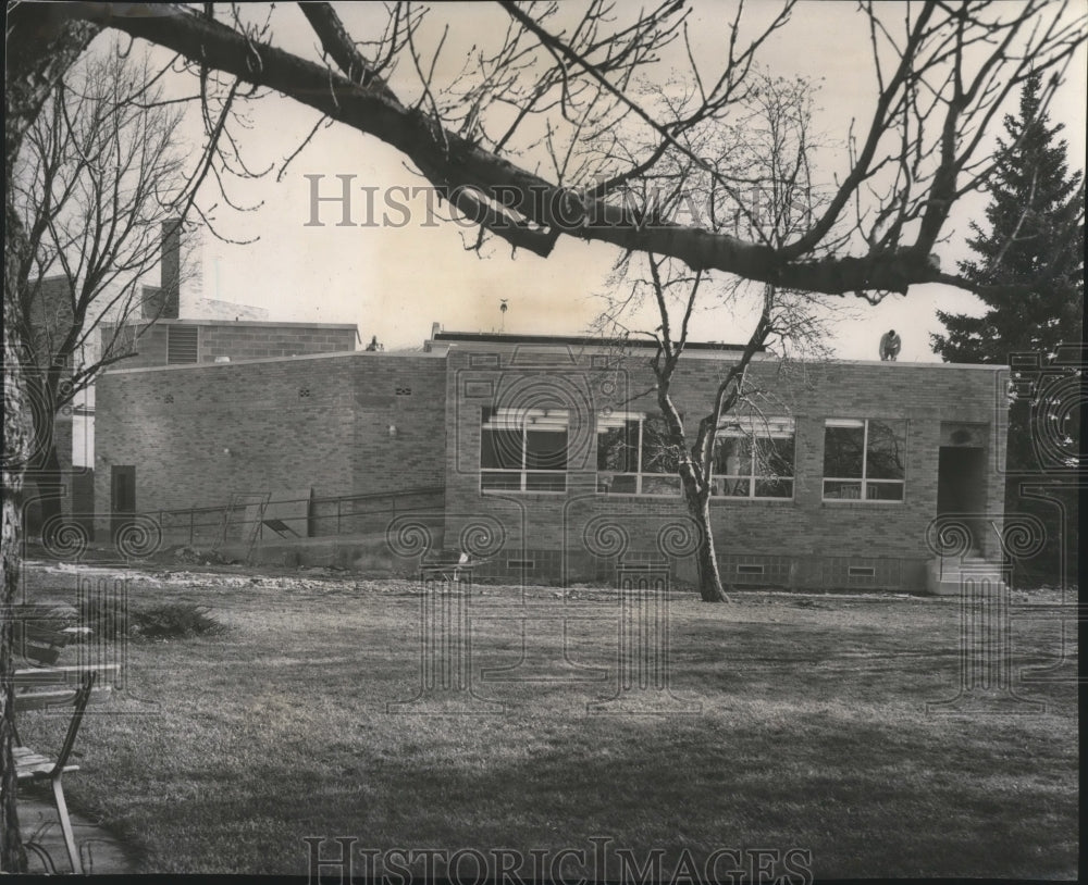 1964 Press Photo New addition to the Shriners Hospital fro Crippled Ch
