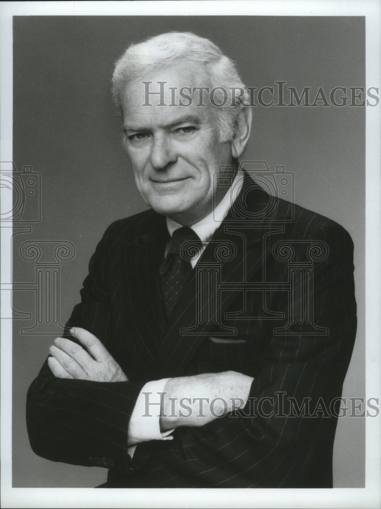 1982 Press Photo Jack Whitaker, sportscaster - spa70012 - Historic Images