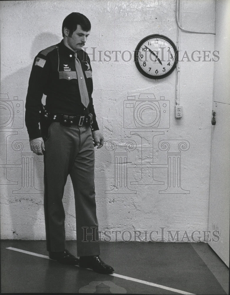 1980 Press Photo Kootenai Co. Sheriff Mickael Cloke - spa70316 - Historic Images