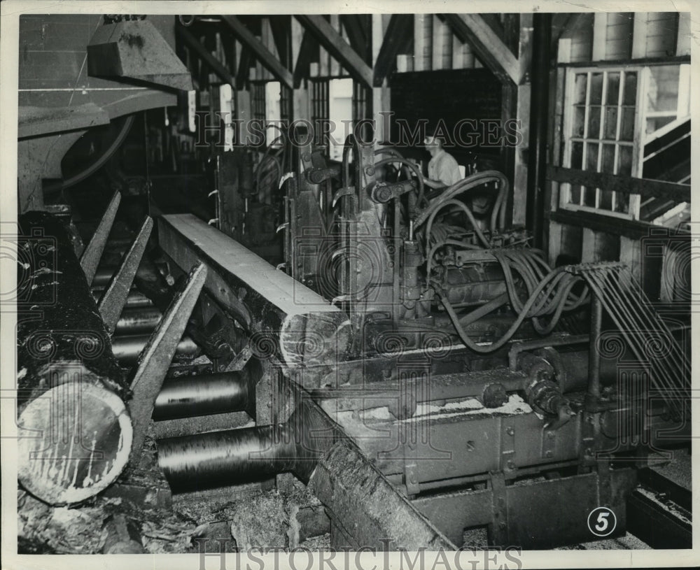 Press Photo Interior of CTC Mill, Lewiston, Idaho - spa70962 - Historic Images