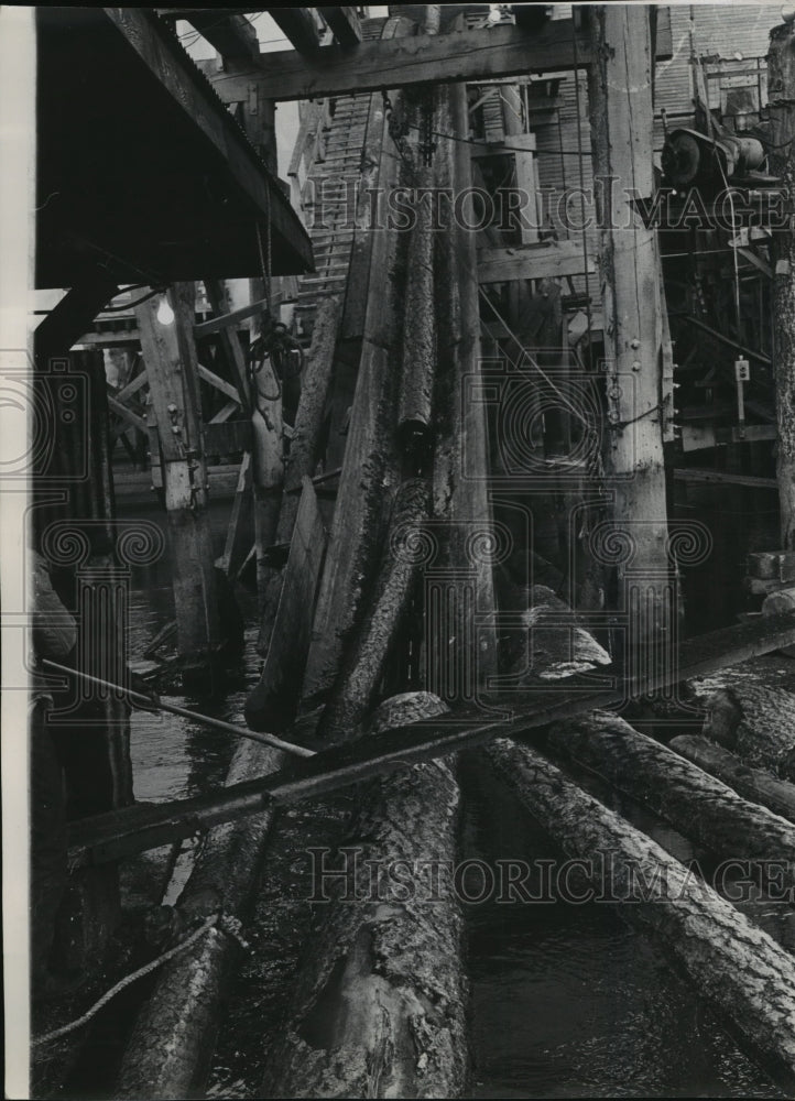 1963 Press Photo Lumber Companies - Historic Images
