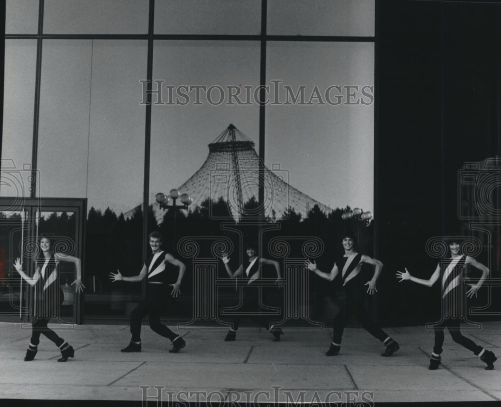 1984 Press Photo Members of Spokane's New Jazz Dance Troupe - spa72260 - Historic Images