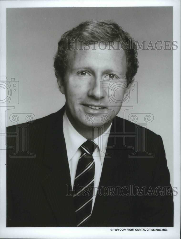1990 Press Photo Gary Shepard, Journalist - spa74535 - Historic Images