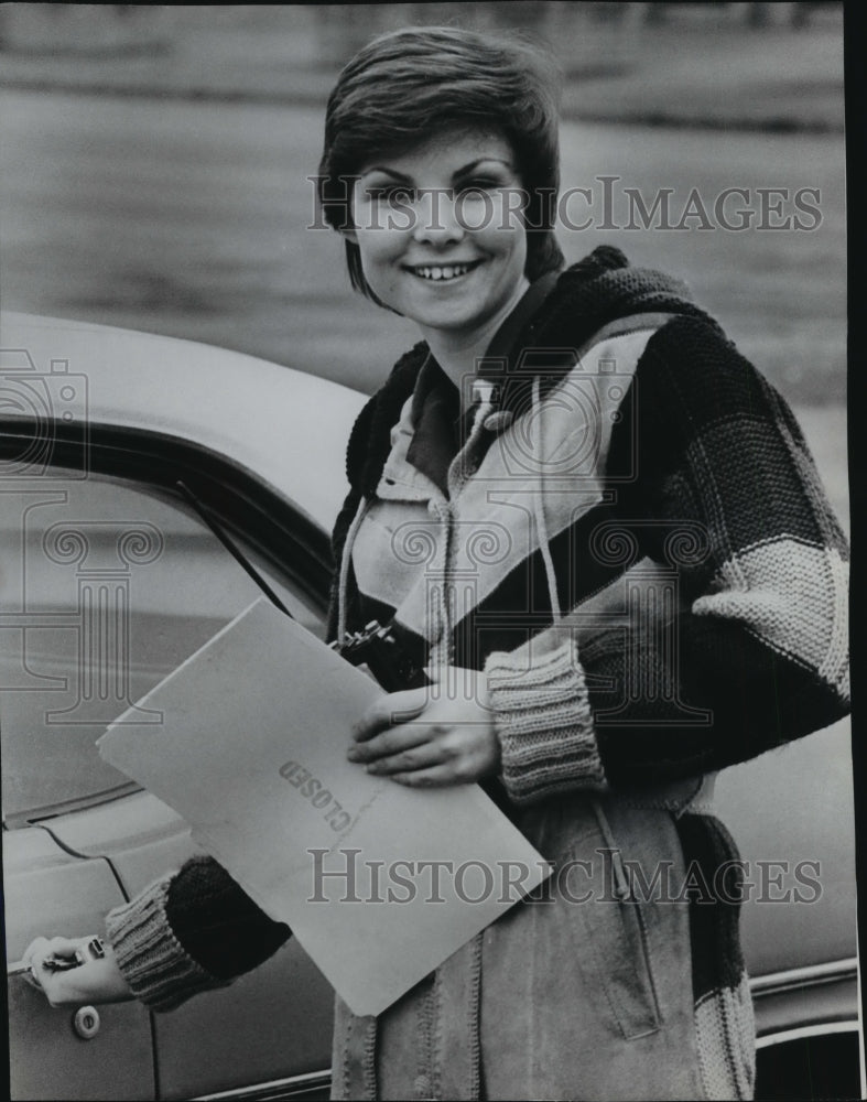 1980 Press Photo Carla De Maine, private investigator - spa75269 - Historic Images