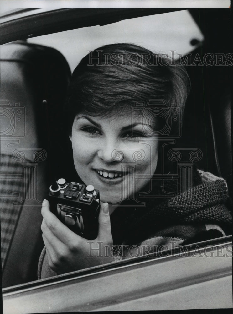 1980 Press Photo Carla DeMaine, private investigator - spa75270 - Historic Images
