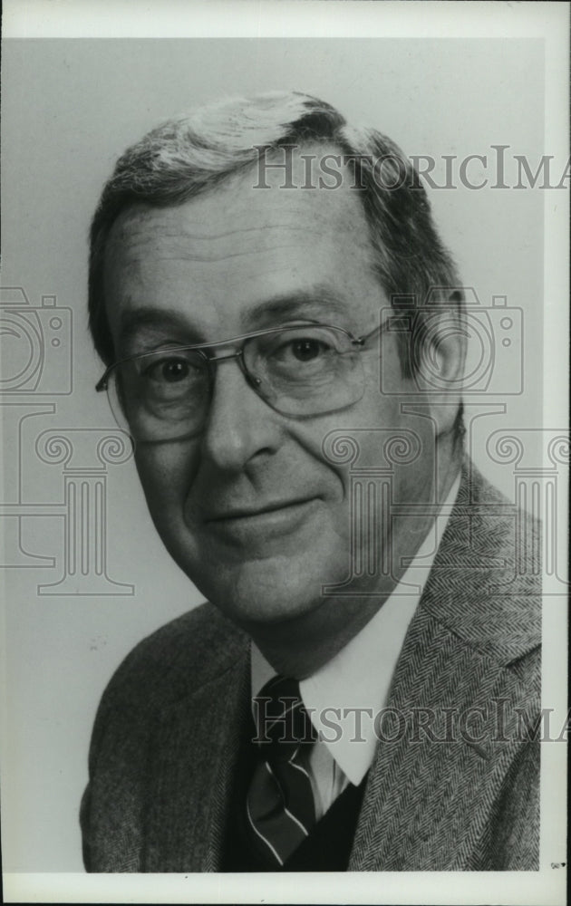 1984 Press Photo John Chancellor will cover &quot;Decision &#39;84&quot; for NBC News - Historic Images