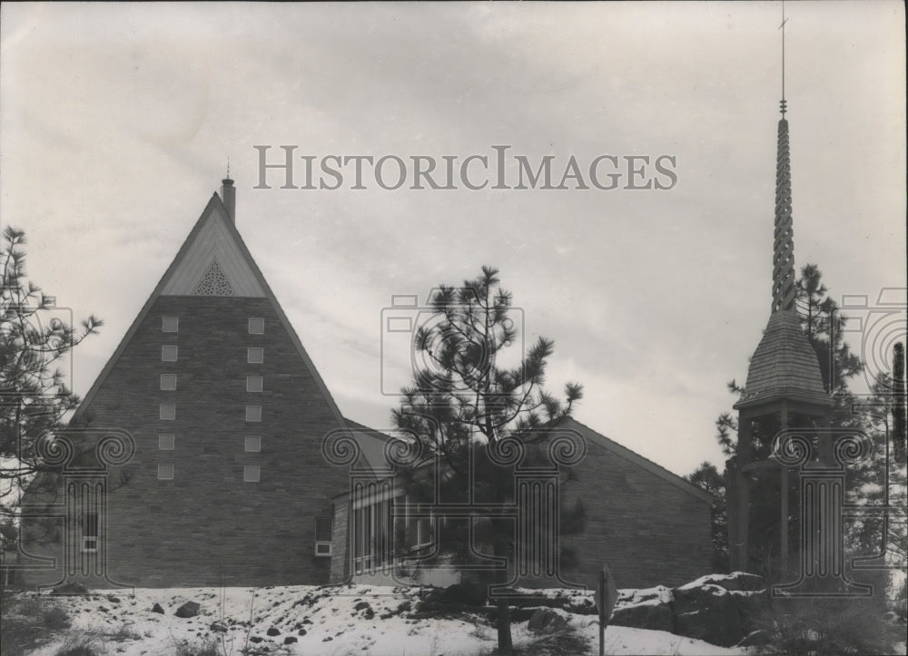 Press Photo The new St. Mark&#39;s Lutheran Church, Twenty-fourth and Grand - Historic Images