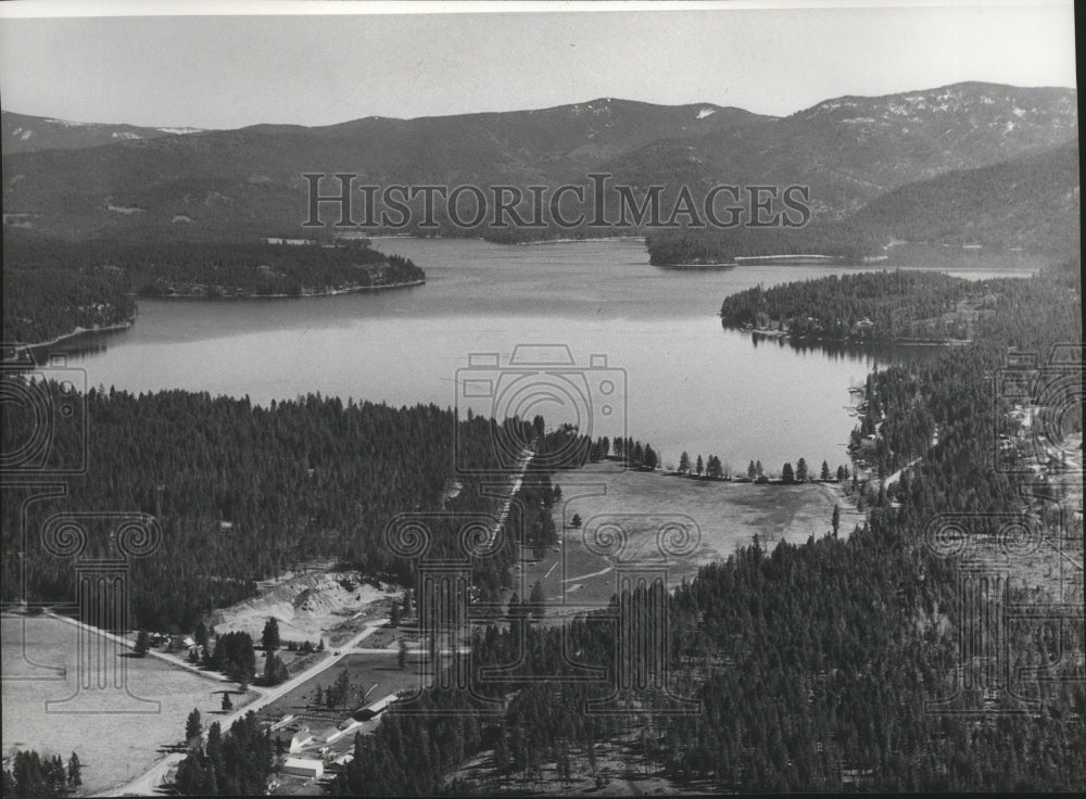 1970 Press Photo Hayden Lake, Idaho - spa77558 - Historic Images