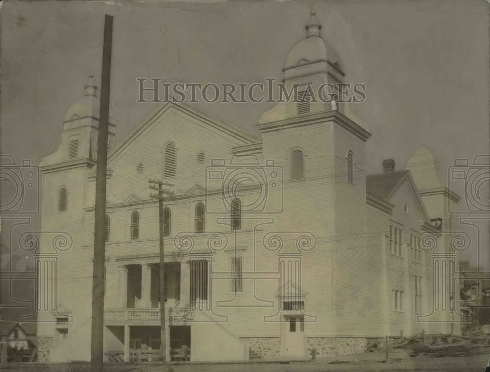Press Photo Exterior of the First Central Methodist Church - spa77884 - Historic Images