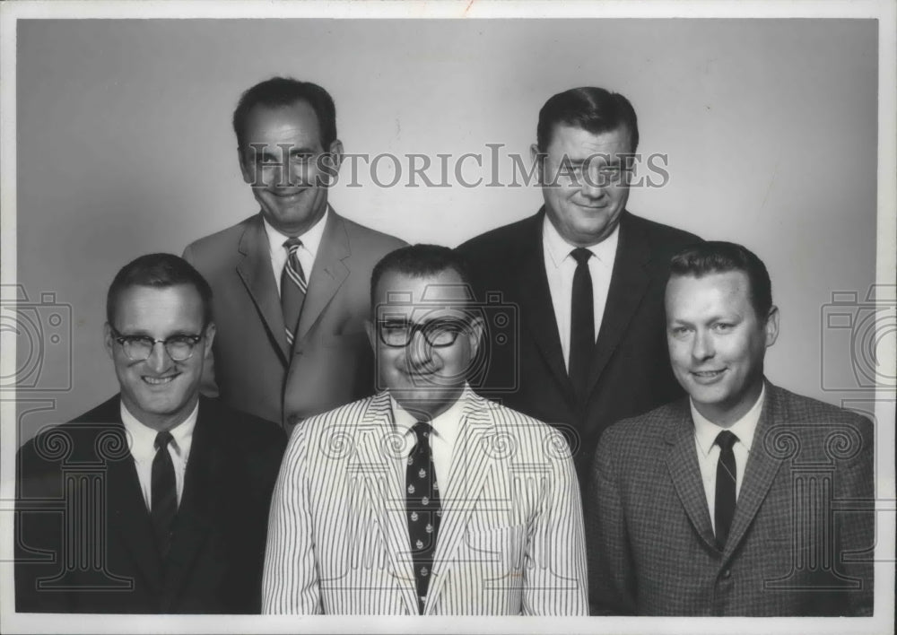 1969 Press Photo Principals in Insurance Brokerage Firm - spa78078 - Historic Images