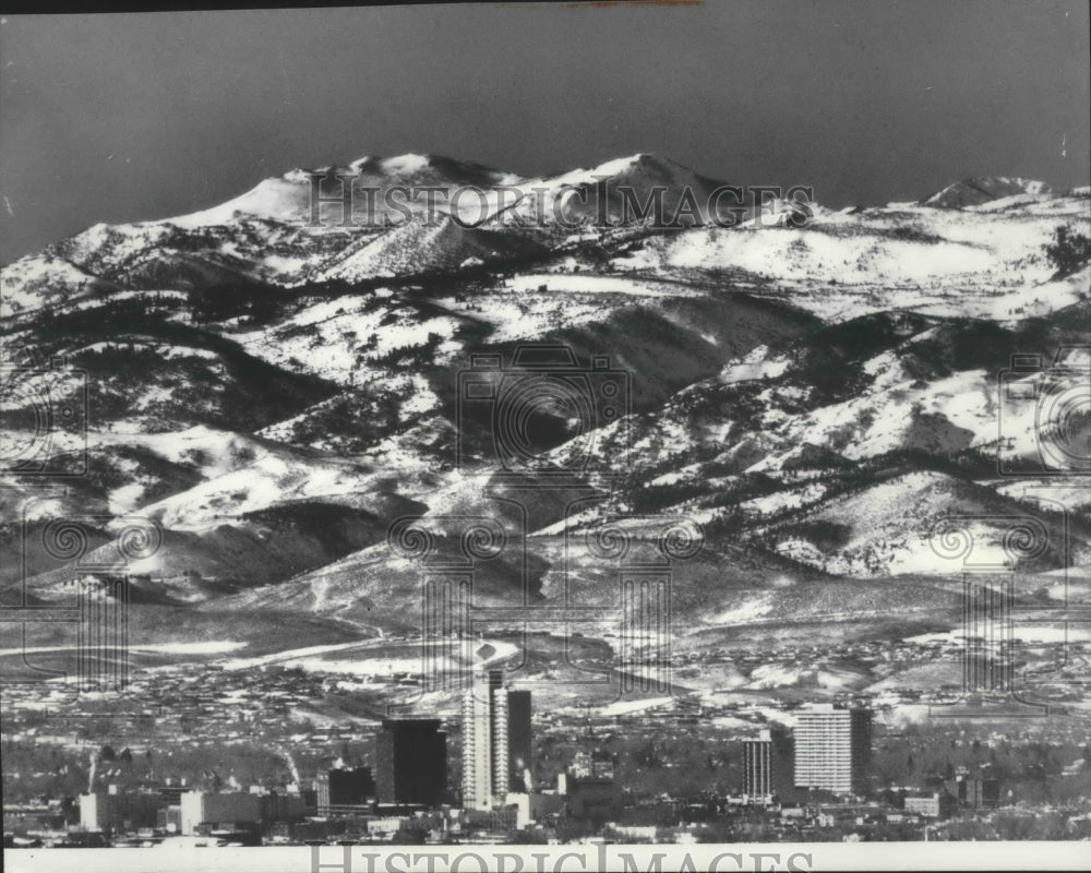1977 Press Photo General view of Reno - spa78239 - Historic Images