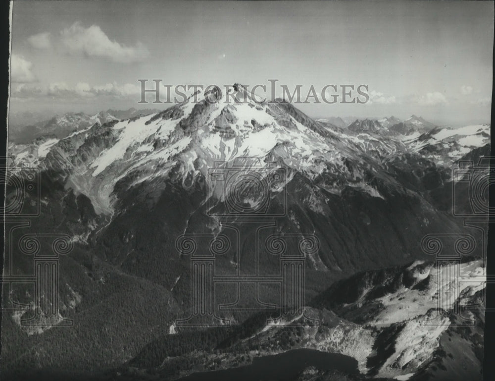 1971 Press Photo North Cascade mountains - spa79347 - Historic Images