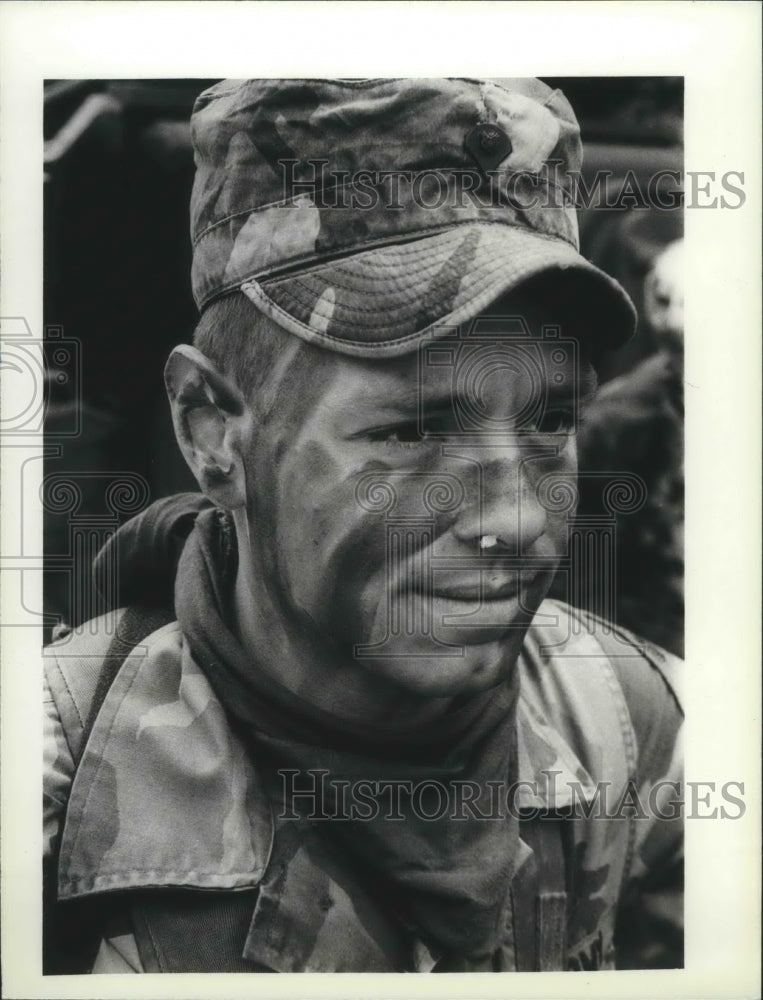 1988 Press Photo Army First Armored Division-Spec. Randy Horner - spa80362 - Historic Images