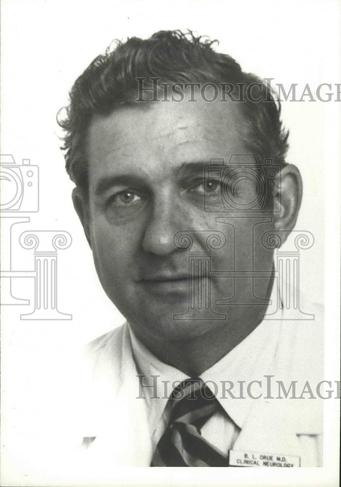 1979 Press Photo Dr. Crue Benjamin - spa84554 - Historic Images