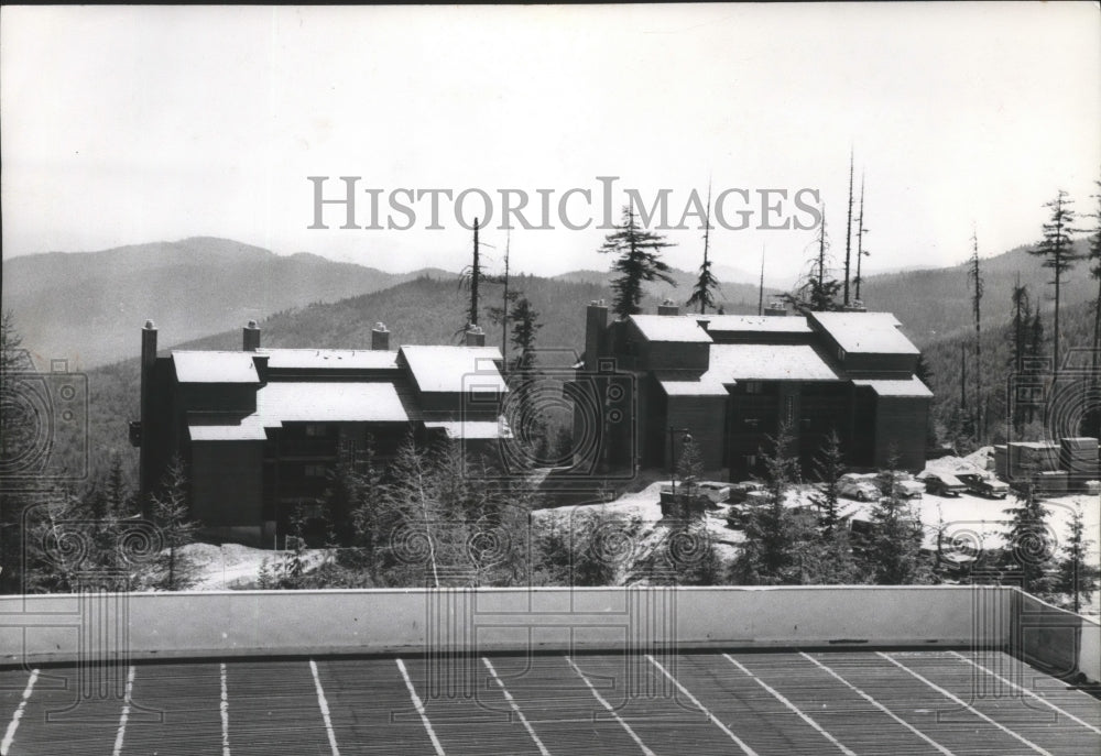 1973 Press Photo Mount Spokane Condominiums - spa84973 - Historic Images