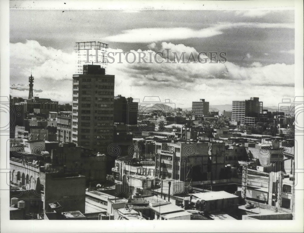 1982 Panoramic view of a clear day in Mexico City-Historic Images