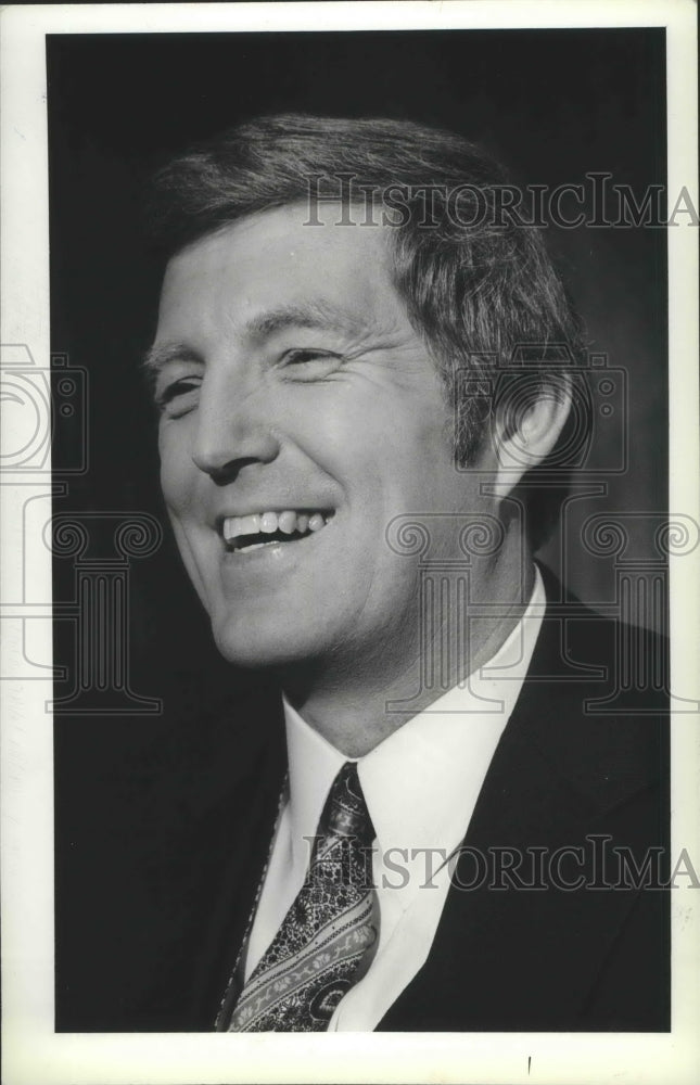 1979 Press Photo Dr.Alan Mc Ginnies, minister of Presbyterian Church - Historic Images