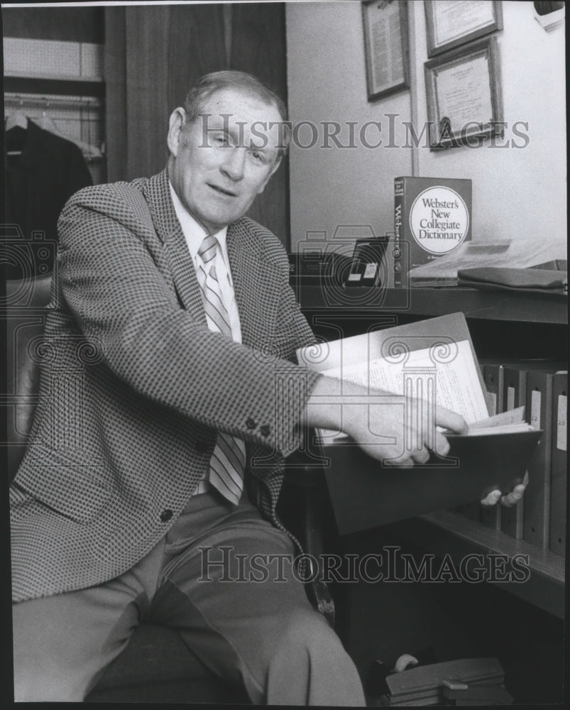 1977 William D. Jay. Spokane County Employee- Assessor's Office-Historic Images