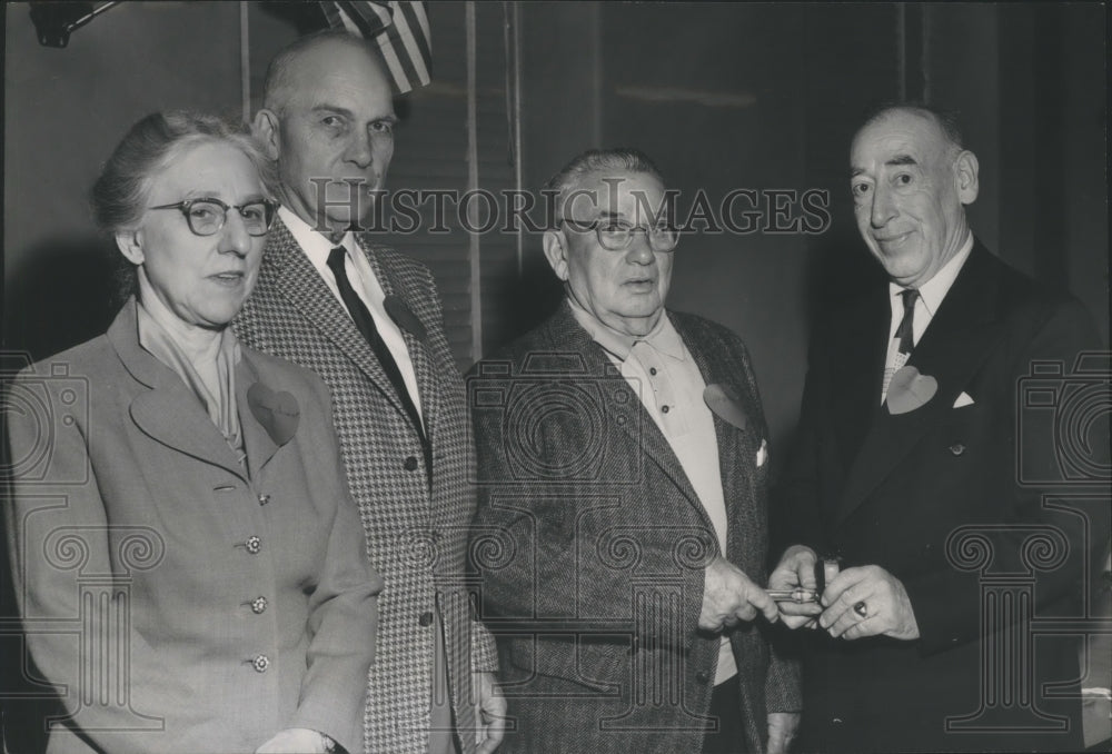 1962 WH Green, retiring head of Retired Civil Service Employees-Historic Images