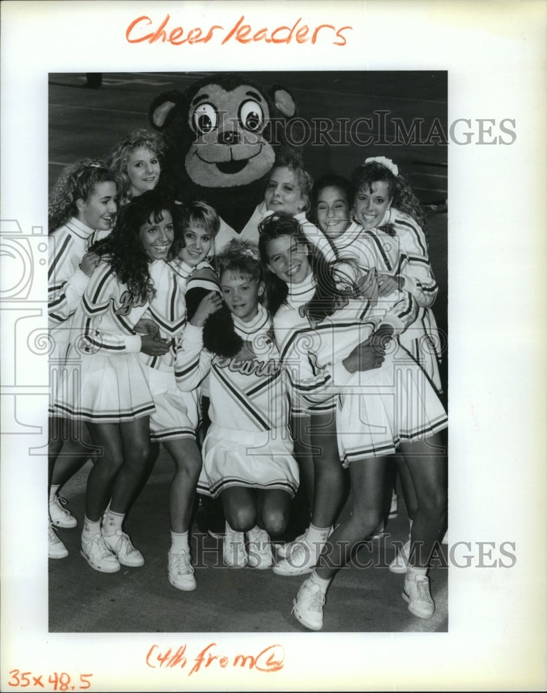1991 Central Valley High School Cheerleaders-Historic Images