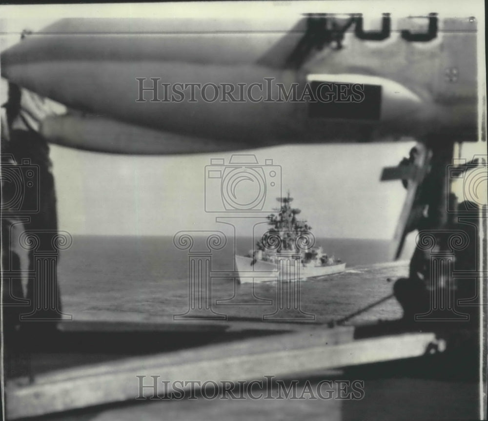 1967 Press Photo Russia-Soviet Destroyer Ship - Historic Images