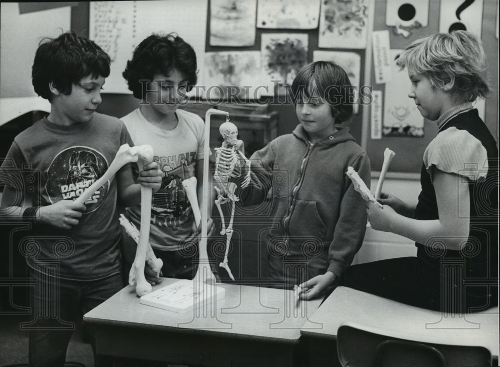 1978 Press Photo Keystone Elementary 3rd graders - Historic Images