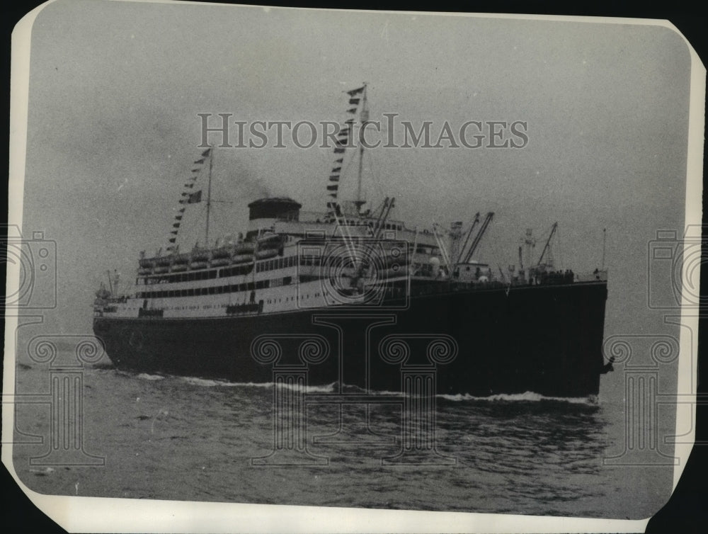 1928 The Italian Liner Saturnia of the Cosulich Line-Historic Images