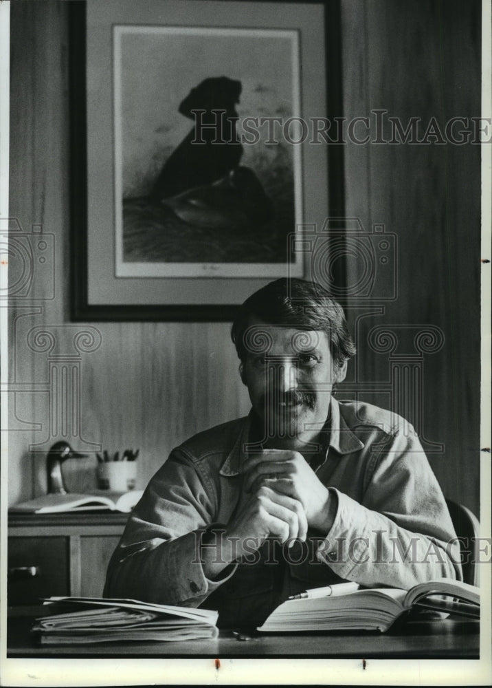 1991 Press Photo Former Shoshone County, Idaho Deputy Prosecutor John Rose - Historic Images