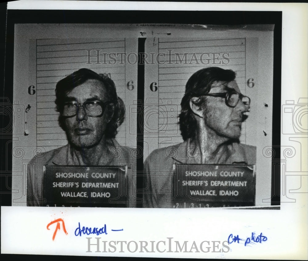 1985 Roy Neil Reed killed in Shoshone County Jail, Wallace. Historic Images