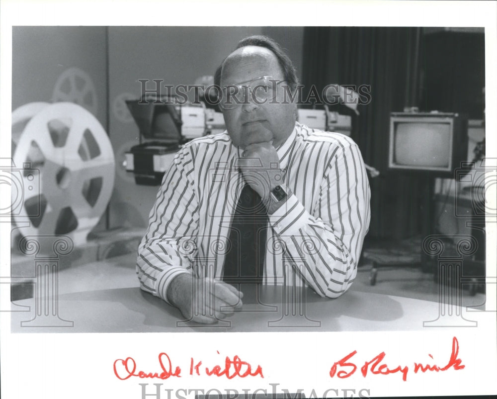 1992 Claude Kistler, KSPS's General Manager- TV Station KSPS-Historic Images