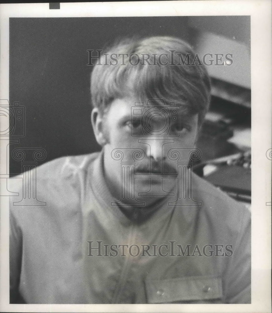 1969 Press Photo Thomas C. Delaney immediate V.P. of GU&#39;s Associated Students - Historic Images