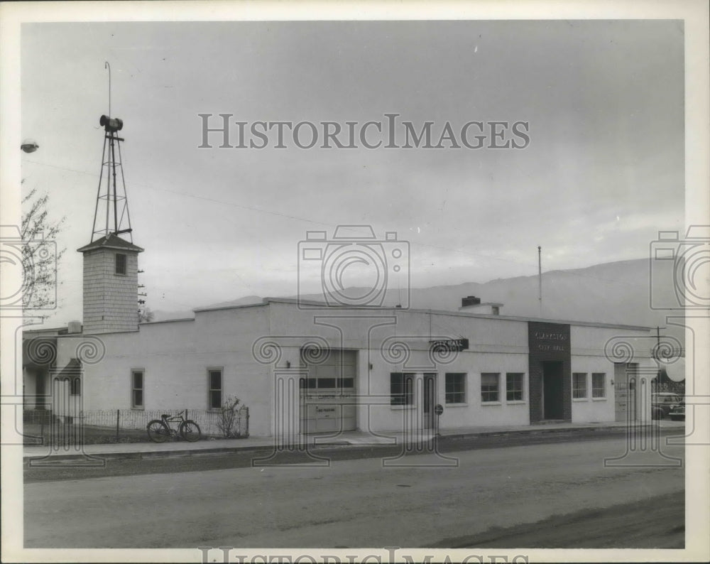 1954 City Hall and Fire Station in Clarkston Historic Images
