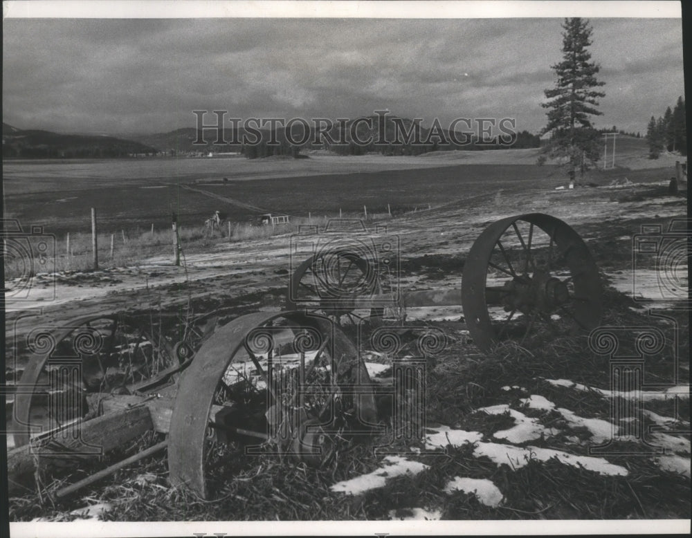 1973 Press Photo Addy, Washington, site for "50 million dollar magnesium plant" - Historic Images