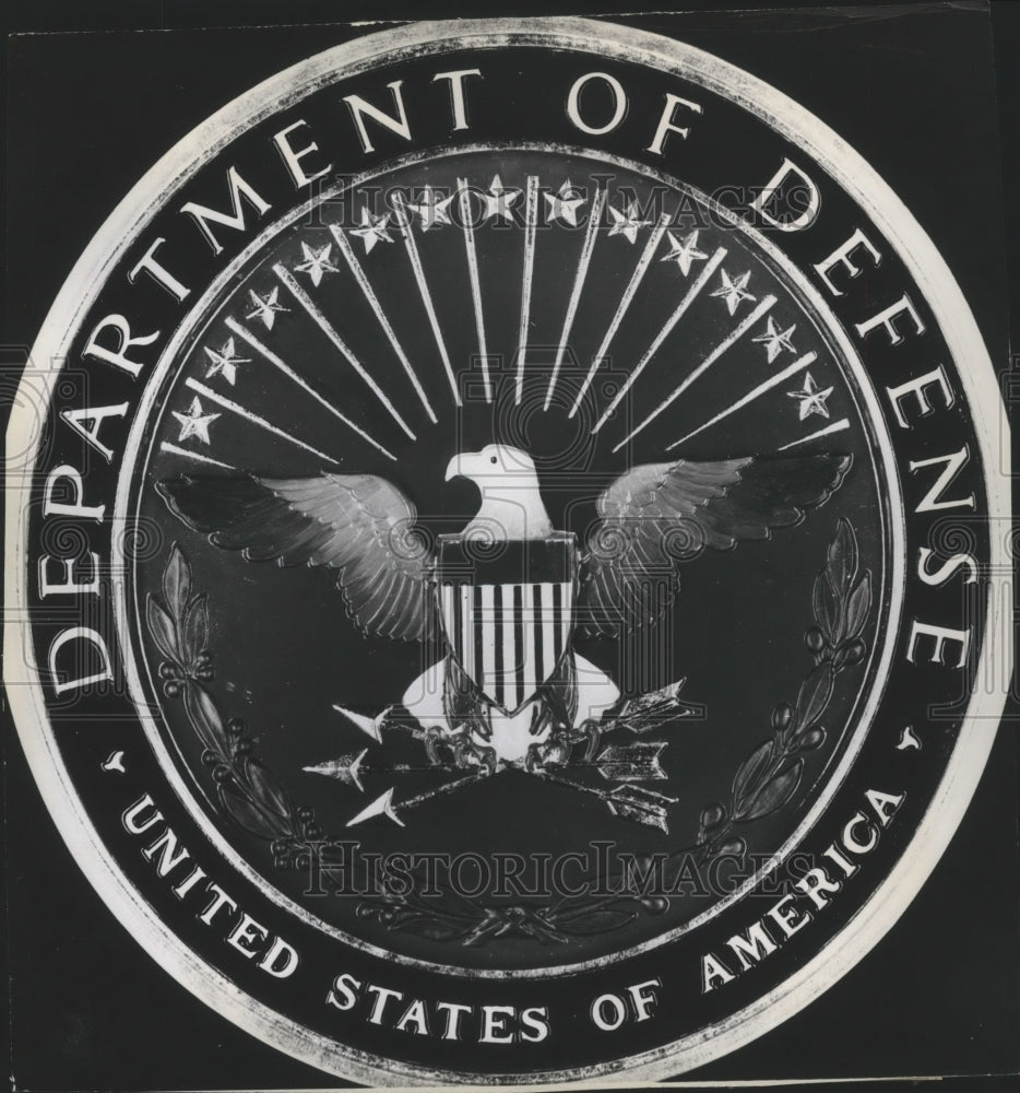 Official seal of the Department of Defense.-Historic Images