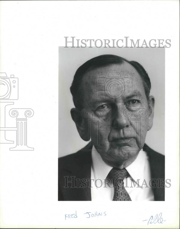 1991 Press Photo Fred S. Johns, Cheney, Washington spb11208