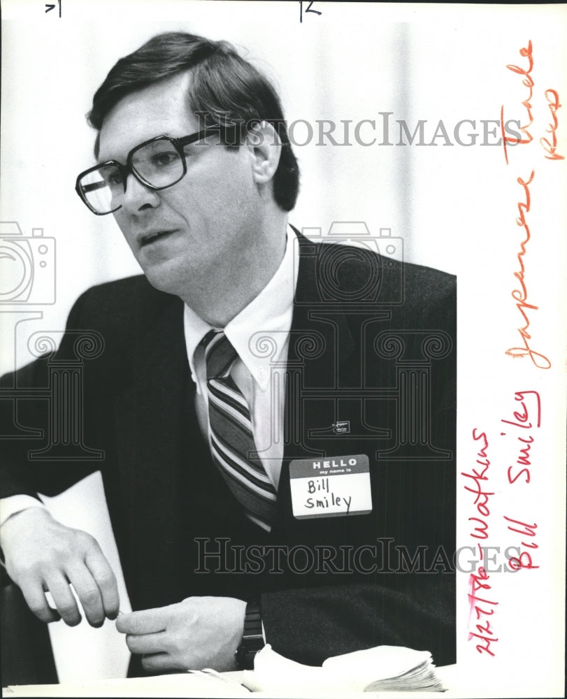 1986 Press Photo William Smiley, Department of Agriculture - spb12270 ...