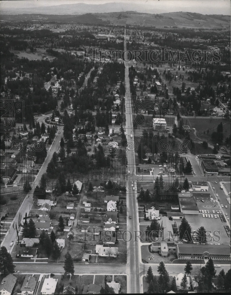 1966 29th East From High Drive, Spokane, To Undergo Widening Project Historic Images
