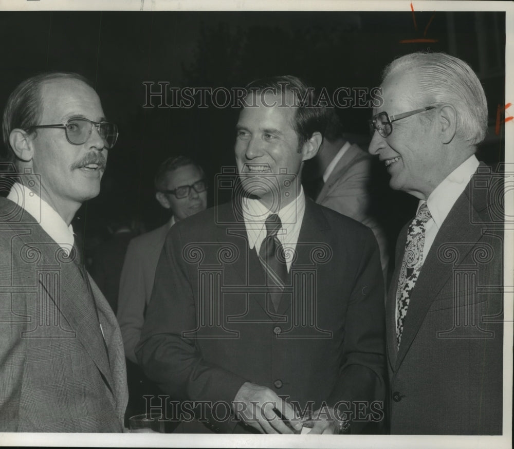 Press Photo James Moorehouse, Bruce W. Strong and Arthur Pothusie. - spb20894-Historic Images