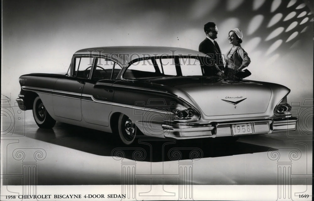 1957 Automobile 1958 Chevrolet Biscayne 4 - Historic Images