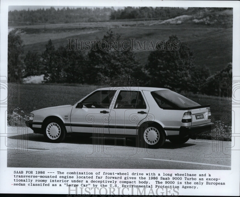 1986 Automobile Saab 9000 Turbo  - Historic Images