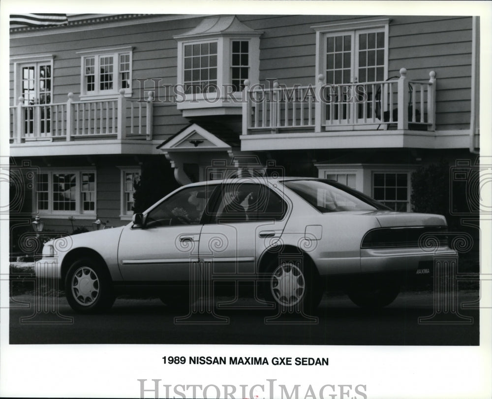 1989 The 1989 Nissan Maxima GXE Sedan  - Historic Images