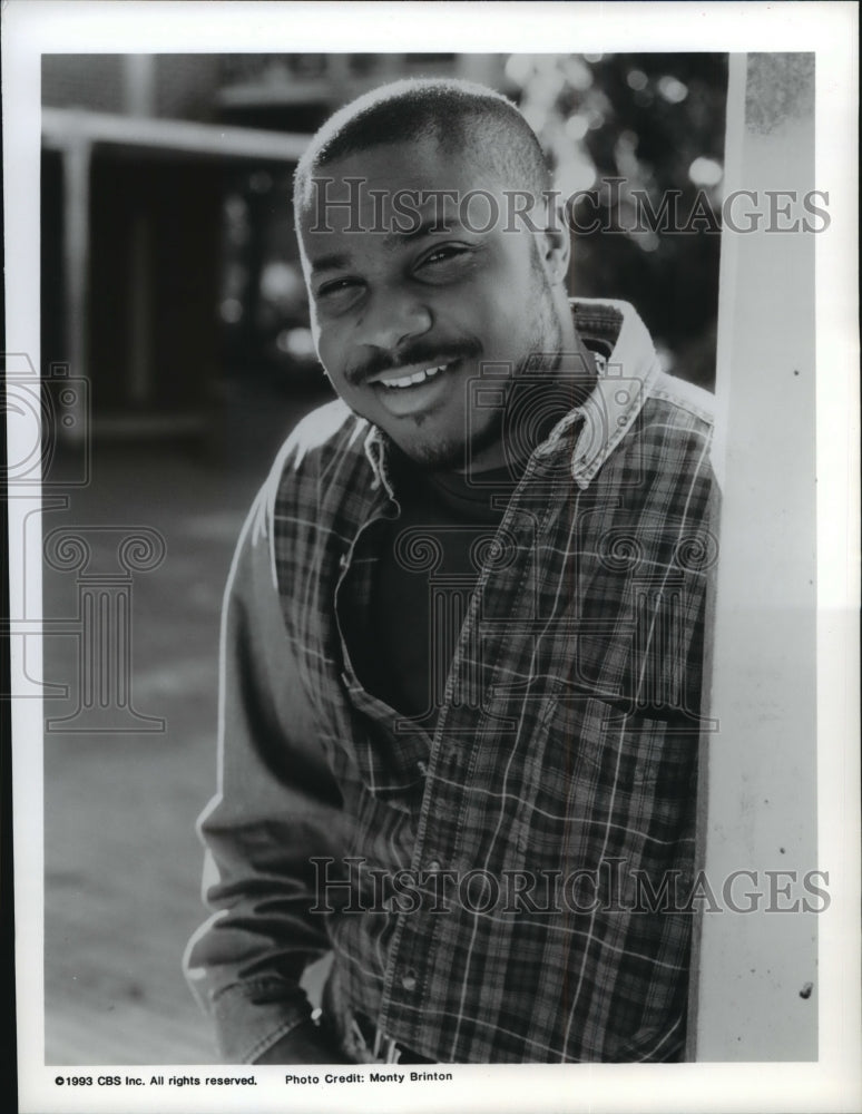 1994 Press Photo Malcolm-Jamal Warner stars in Kids Killing Kids on CBS. - Historic Images