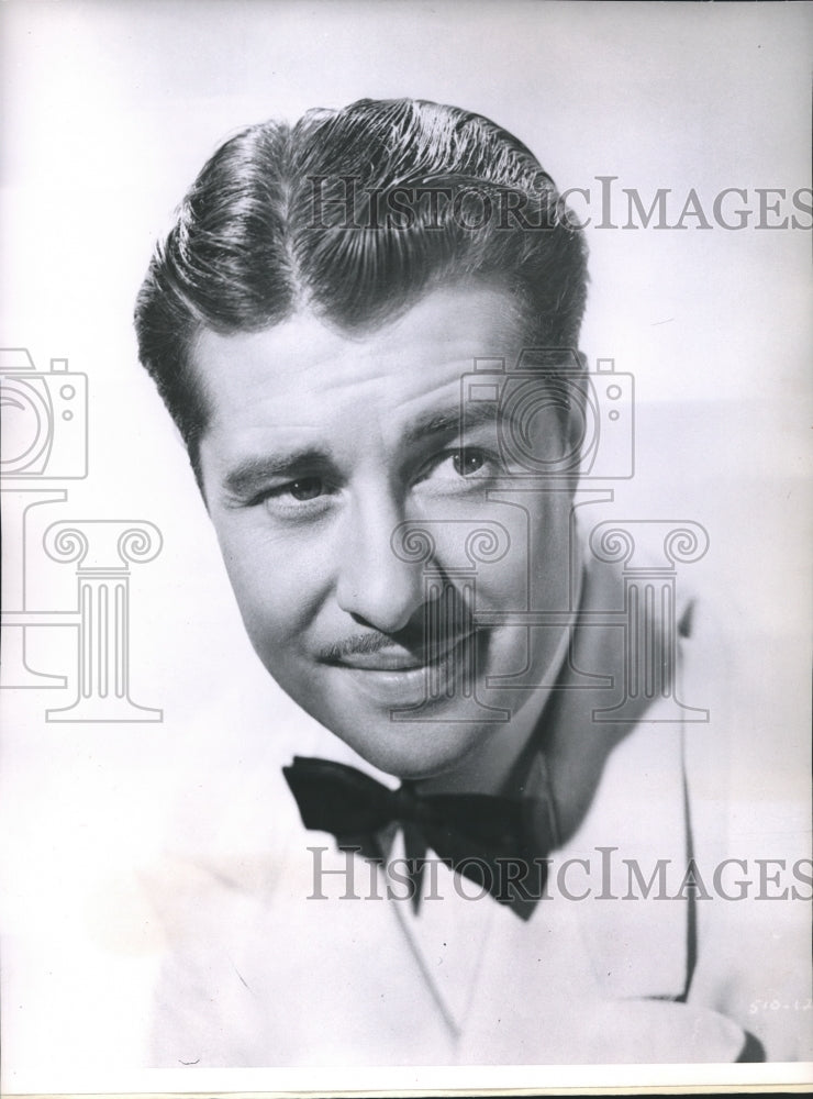 1959 Press Photo Don Ameche stars in Too Young to Go Steady, on NBC. - Historic Images