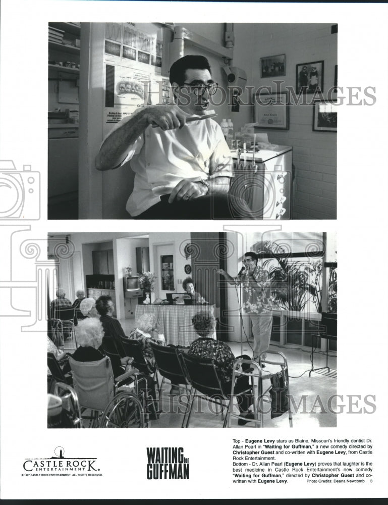 Press Photo Eugene Levy stars in a comedy film, "Waiting for Guffman" - Historic Images