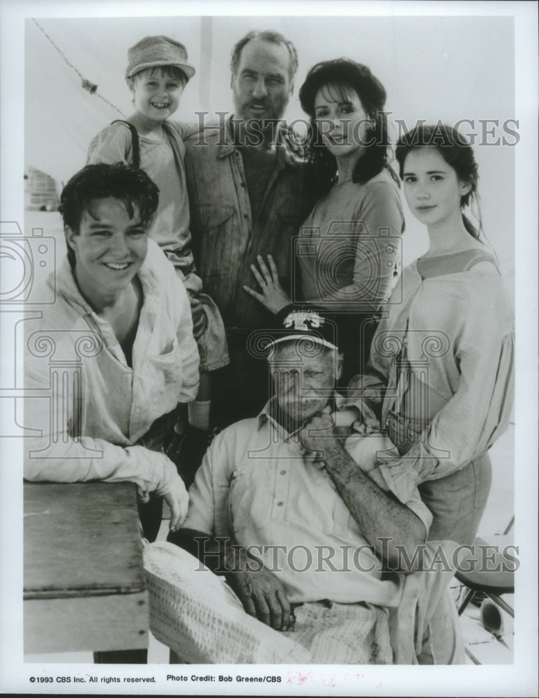 Press Photo Cast of the mini series, The Fire Next Time - Historic Images